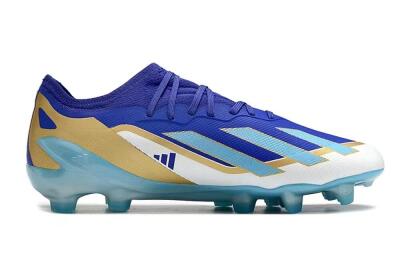 Adidas X Speedportal.1 FG Football Boots - Blue/Gold/White