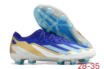 Adidas X Speedportal.1 FG Football Boots - Blue/Gold/White