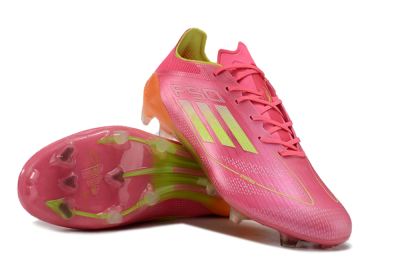 Adidas F50 Elite FG Football Boots - Pink/Yellow/Orange