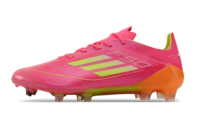 Adidas F50 Elite FG Football Boots - Pink/Yellow/Orange