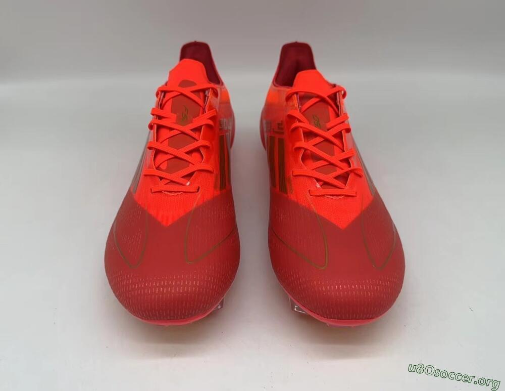 Adidas F50 Elite FG Football Boots - Red/Gold