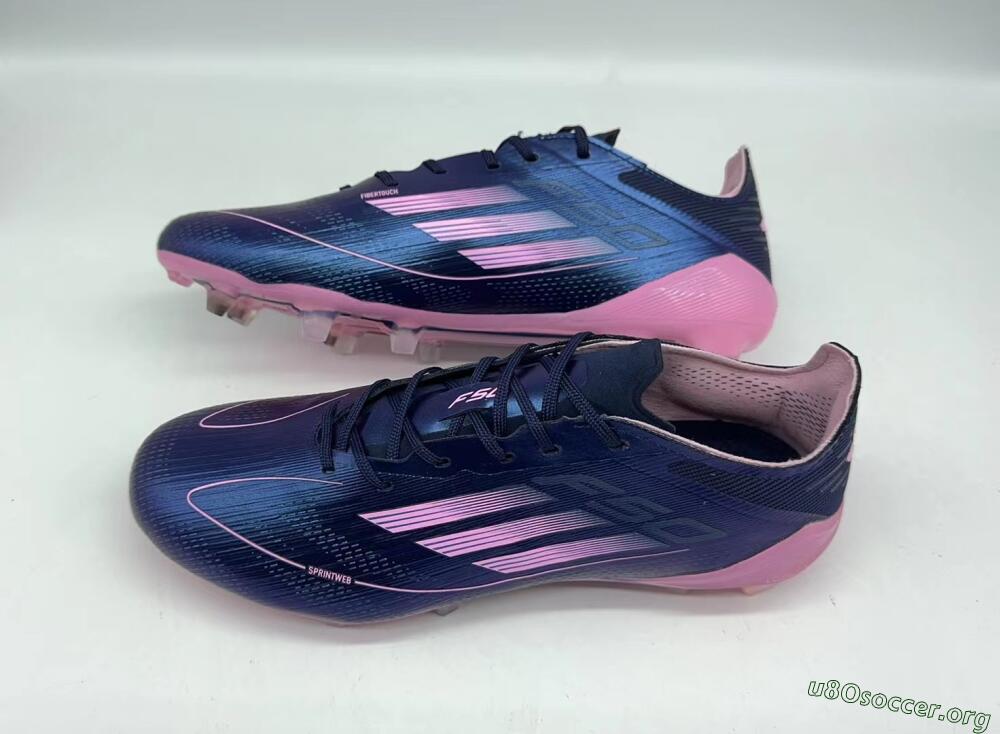 Adidas F50 Elite FG Football Boots - Blue/Pink/Black