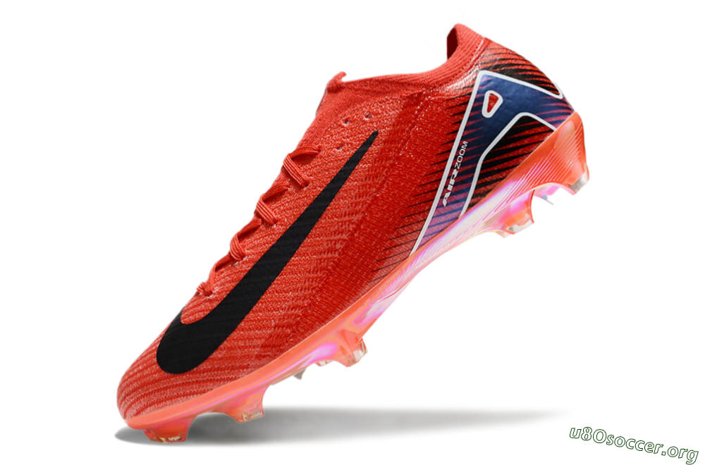 Nike Air Zoom Mercurial Vapor 16 Elite FG Football Boots - Red/Black/White/Gold 4