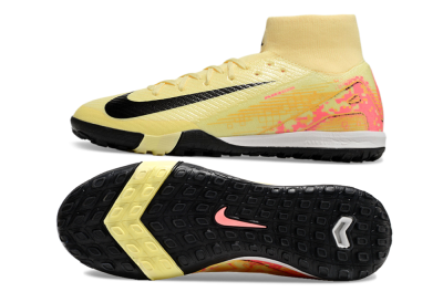 Nike Air Zoom Mercurial Superfly 10 Elite TF Football Shoes - Yellow/Pink/Black
