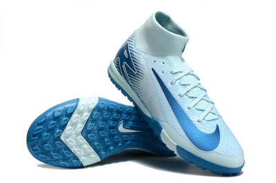 Nike Air Zoom Mercurial Superfly 10 Elite TF Football Shoes - Jade/Blue/White
