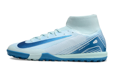 Nike Air Zoom Mercurial Superfly 10 Elite TF Football Shoes - Jade/Blue/White