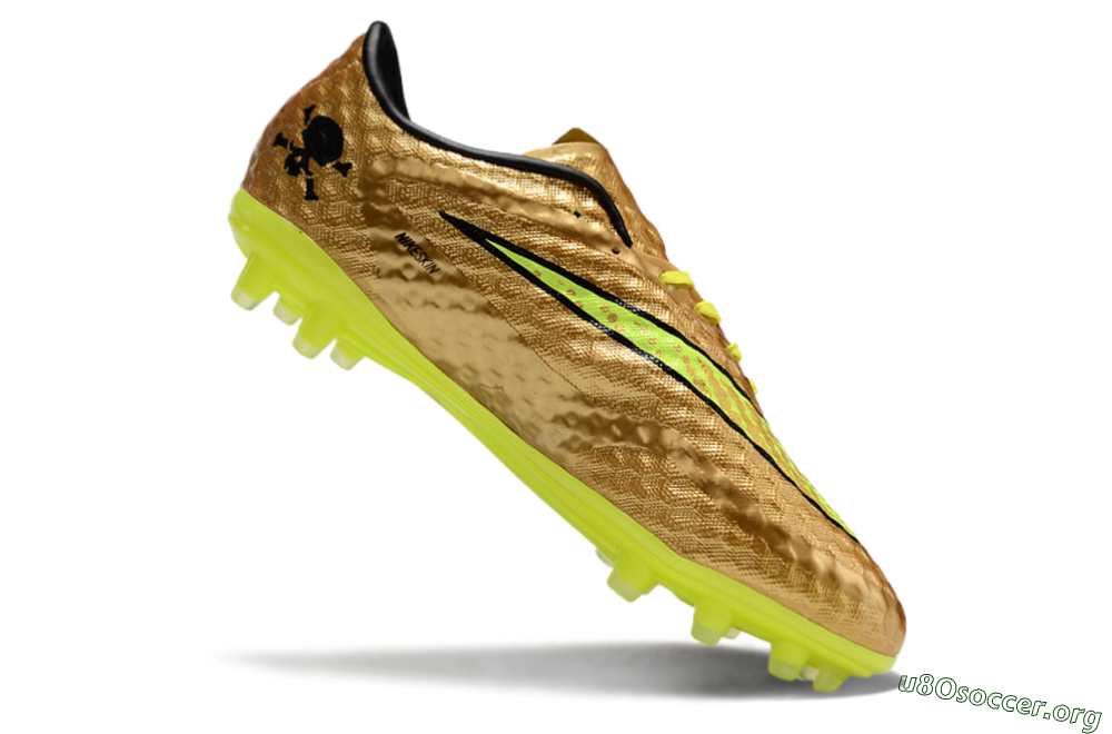 Nike Hypervenom Phantom FG Football Boots - Gold/Yellow/Black 4