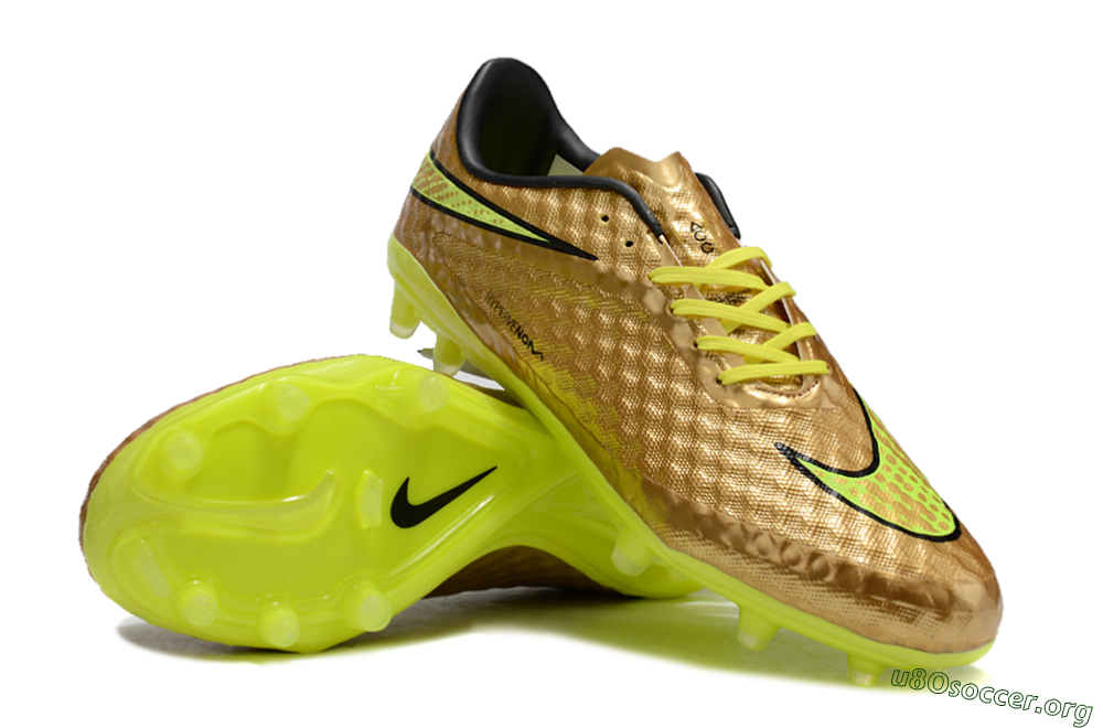 Nike Hypervenom Phantom FG Football Boots - Gold/Yellow/Black 0