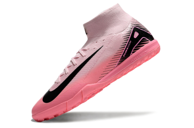 Nike Air Zoom Mercurial Superfly 10 Elite TF Football Shoes - Pink/Black