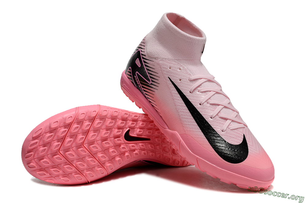 Nike Air Zoom Mercurial Superfly 10 Elite TF Football Shoes - Pink/Black 0