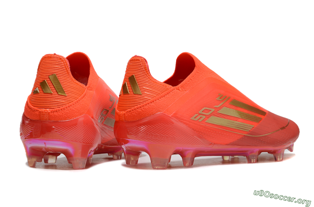 Adidas F50 Elite FG Football Boots - Red/Gold 6