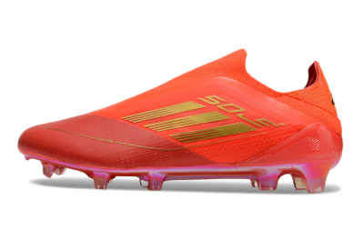 Adidas F50 Elite FG Football Boots - Red/Gold