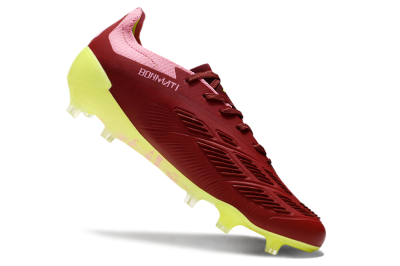 Adidas Predator 24 Elite FG Football Boots - Red/Pink/Yellow