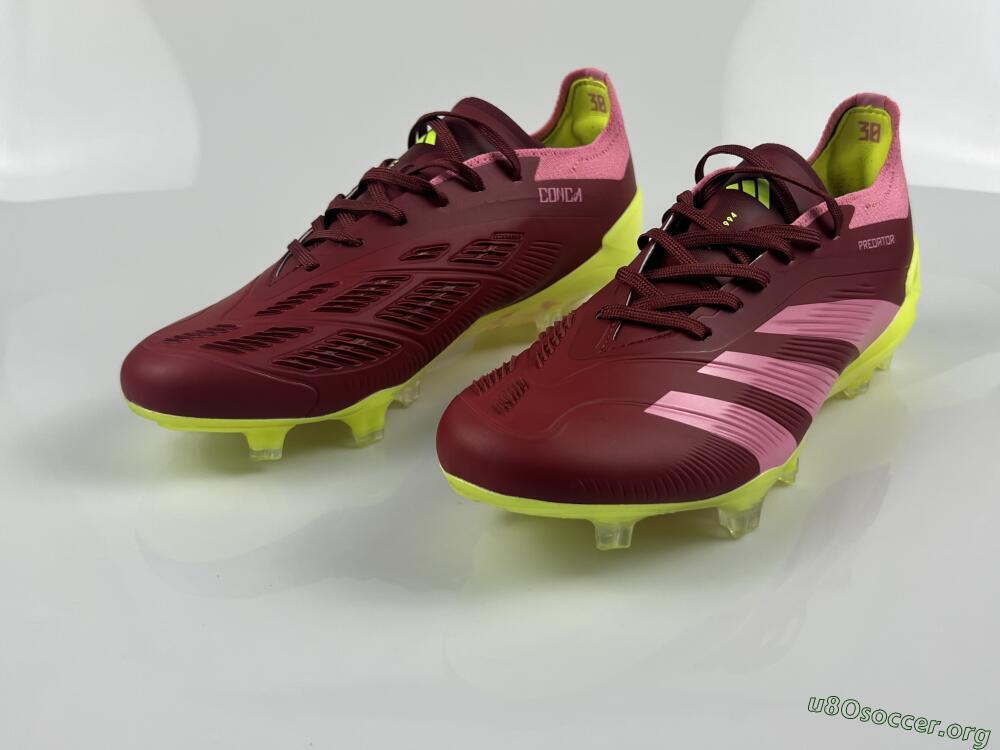 Adidas Predator 24 Elite FG Football Boots - Red/Pink/Yellow