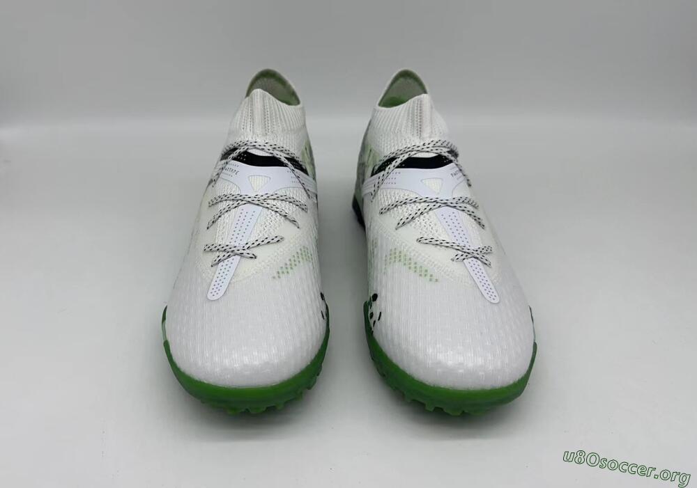 Puma Future 7 Ultimate TF Football Shoes - White/Green/Black
