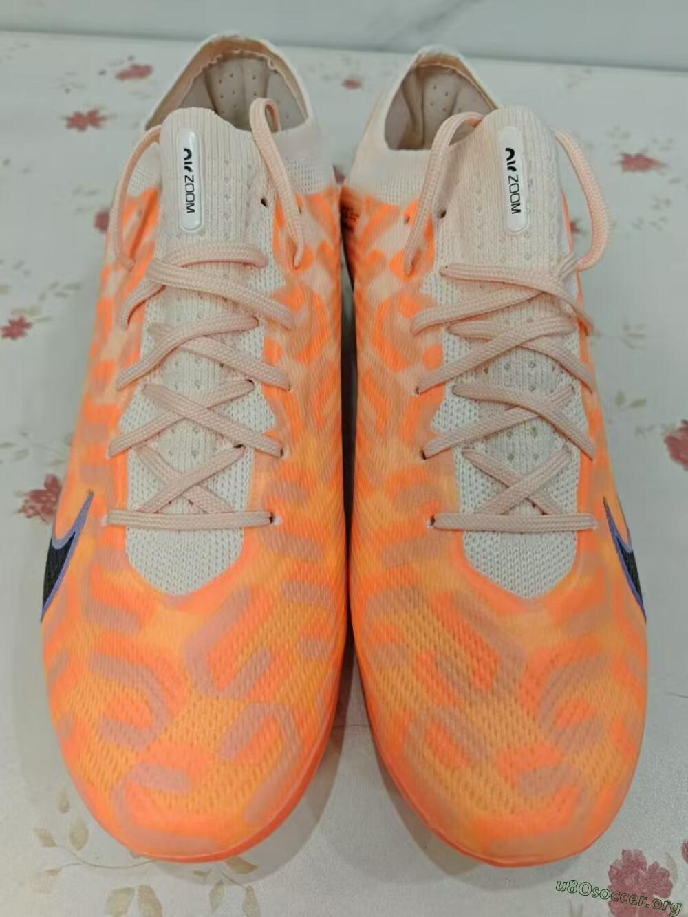 Nike Air Zoom Mercurial Vapor 15 Elite FG Football Boots - Orange/Black/Purple