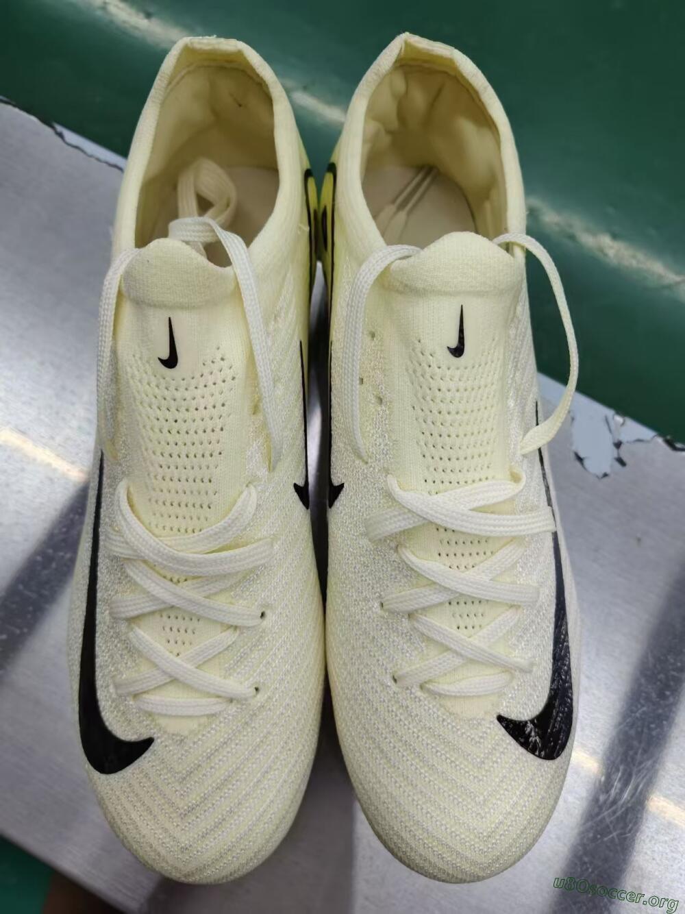 Nike Air Zoom Mercurial Vapor 16 Elite FG Football Boots - Beige/Black/Yellow