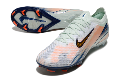 Nike Air Zoom Mercurial Vapor 16 Elite FG Football Boots - White/Pink/Blue