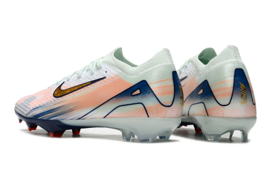 Nike Air Zoom Mercurial Vapor 16 Elite FG Football Boots - White/Pink/Blue
