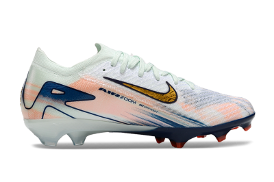 Nike Air Zoom Mercurial Vapor 16 Elite FG Football Boots - White/Pink/Blue
