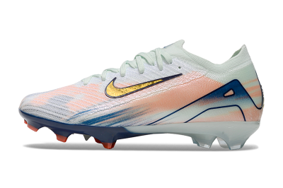 Nike Air Zoom Mercurial Vapor 16 Elite FG Football Boots - White/Pink/Blue