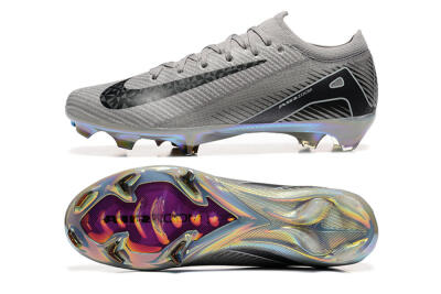 Nike Air Zoom Mercurial Vapor 16 Elite FG Football Boots - Grey/Black/White/Gold