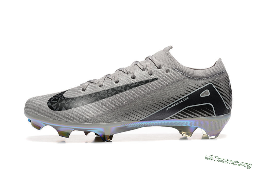 Nike Air Zoom Mercurial Vapor 16 Elite FG Football Boots - Grey/Black/White/Gold 3