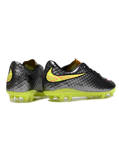 Nike Hypervenom Phantom FG Football Boots - Black/Gold/Pink/Yellow