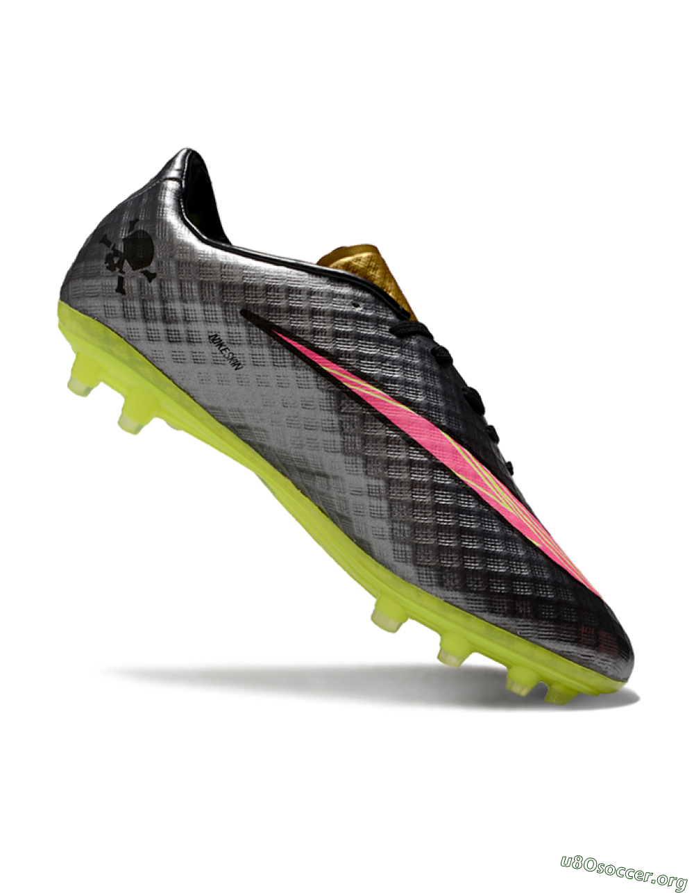 Nike Hypervenom Phantom FG Football Boots - Black/Gold/Pink/Yellow 4