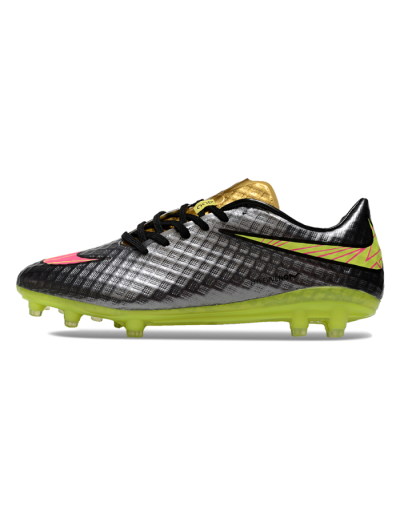 Nike Hypervenom Phantom FG Football Boots - Black/Gold/Pink/Yellow