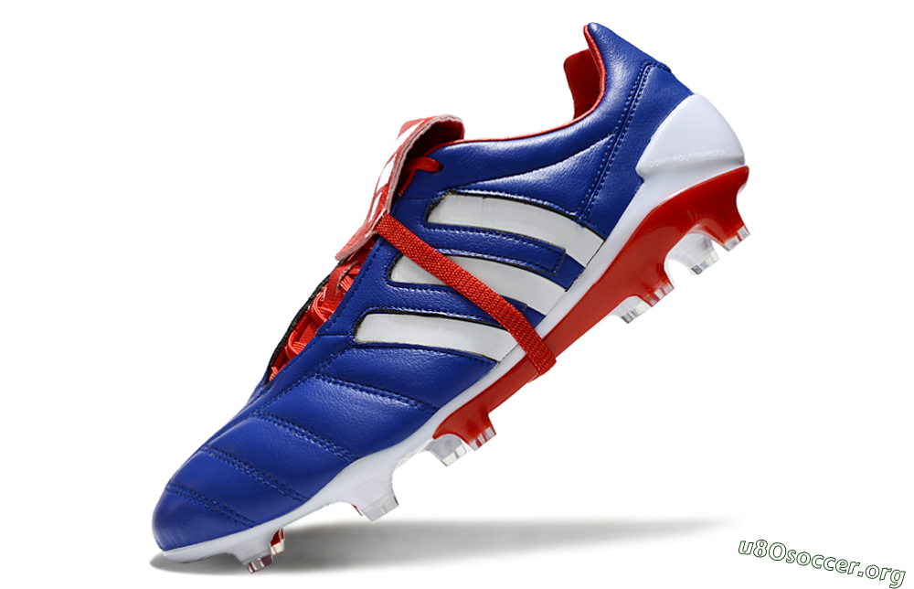 Adidas Predator Mutator Mania Tormentor Tongue FG Football Boots - Blue/White/Red 5
