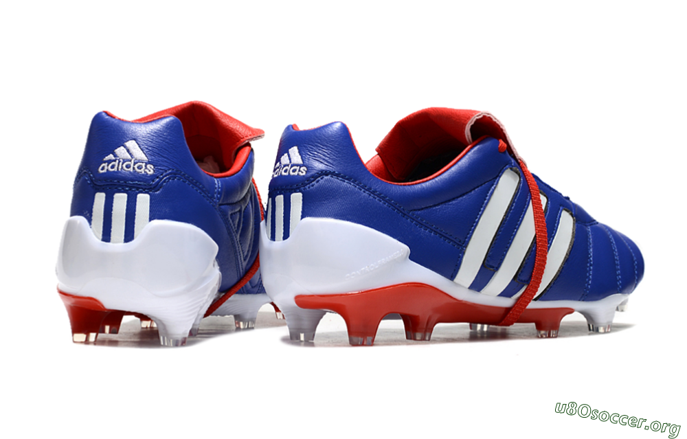 Adidas Predator Mutator Mania Tormentor Tongue FG Football Boots - Blue/White/Red 6