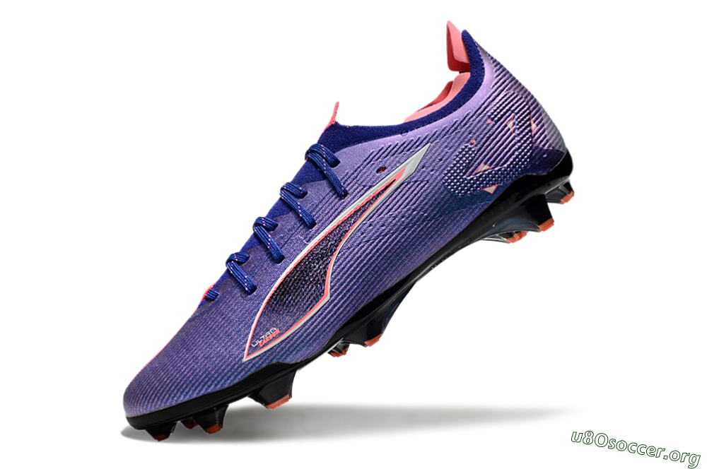 Puma Ultra 5 Ultimate FG Football Boots - Purple/Red/White 5