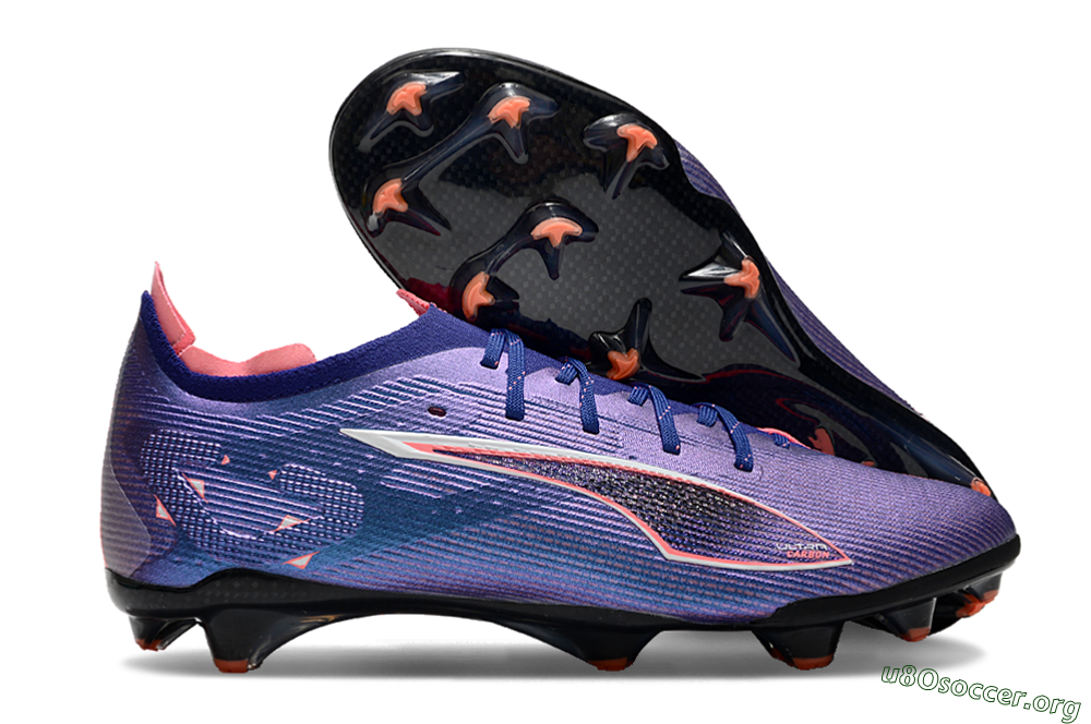 Puma Ultra 5 Ultimate FG Football Boots - Purple/Red/White 2