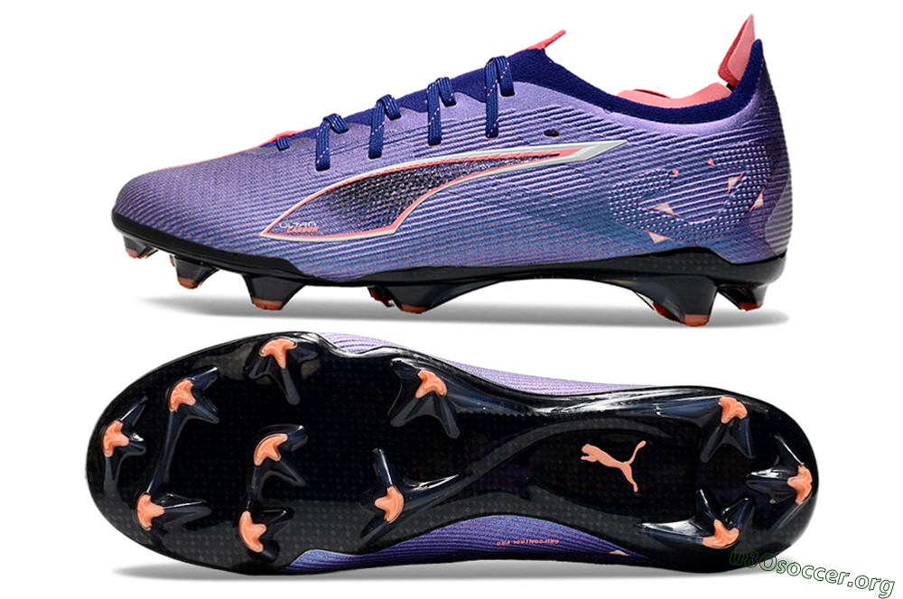 Puma Ultra 5 Ultimate FG Football Boots - Purple/Red/White 1