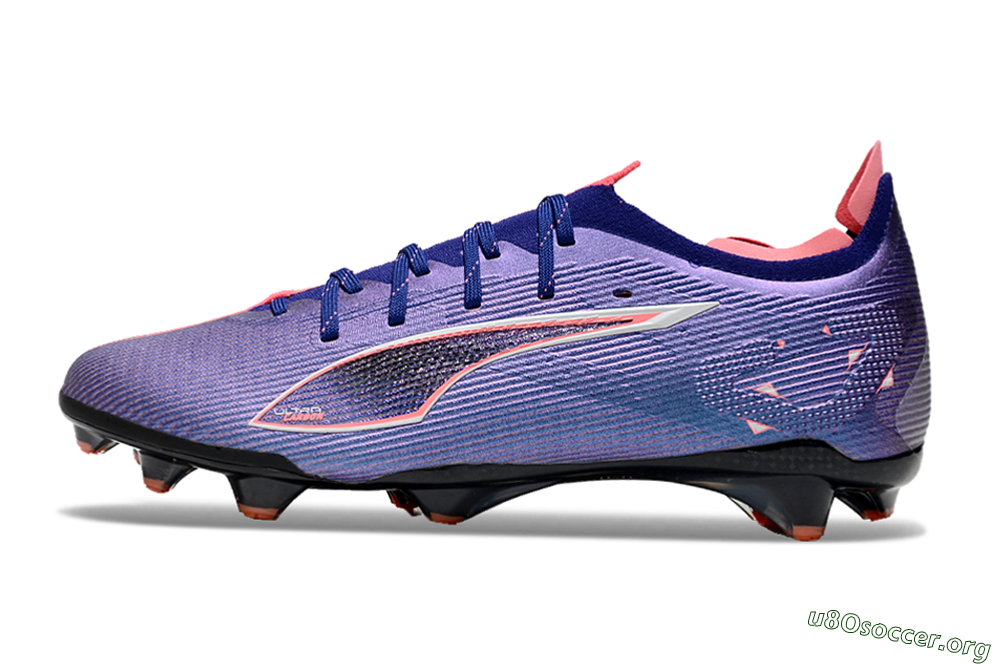 Puma Ultra 5 Ultimate FG Football Boots - Purple/Red/White 3