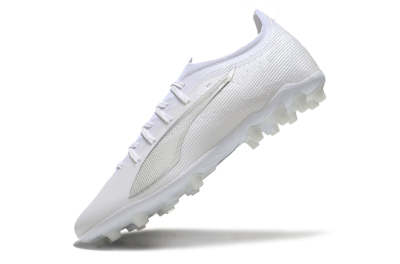 Puma Ultra 5 Ultimate MG Football Boots - White/Silver