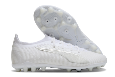 Puma Ultra 5 Ultimate MG Football Boots - White/Silver