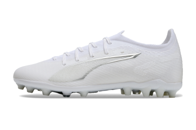 Puma Ultra 5 Ultimate MG Football Boots - White/Silver