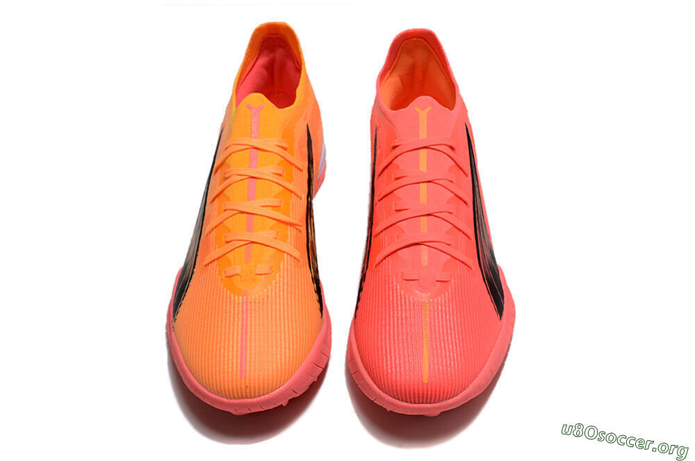 Puma Ultra 5 Ultimate TF Football Shoes - Red/Black/White 4