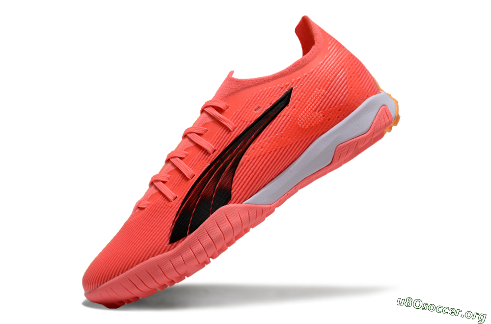 Puma Ultra 5 Ultimate TF Football Shoes - Red/Black/White 6