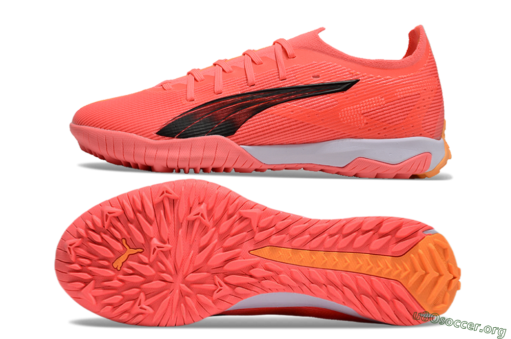 Puma Ultra 5 Ultimate TF Football Shoes - Red/Black/White 1