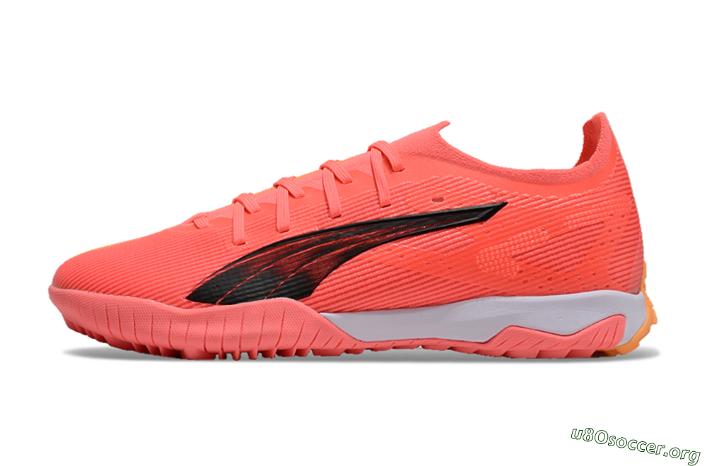 Puma Ultra 5 Ultimate TF Football Shoes - Red/Black/White 3