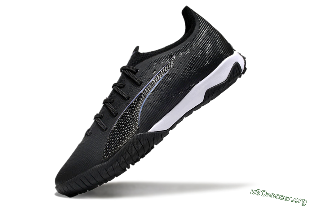 Puma Ultra 5 Ultimate TF Football Shoes - Black/Blue/White 5