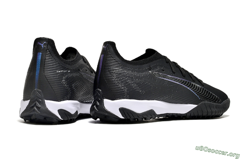 Puma Ultra 5 Ultimate TF Football Shoes - Black/Blue/White 6