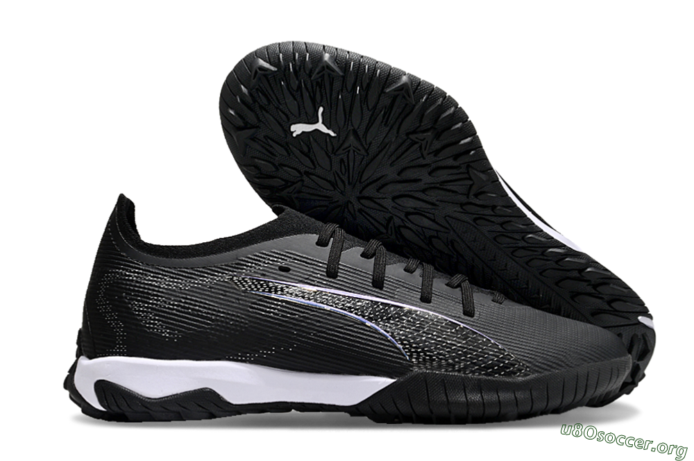 Puma Ultra 5 Ultimate TF Football Shoes - Black/Blue/White 2