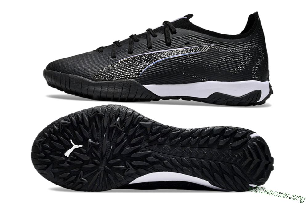 Puma Ultra 5 Ultimate TF Football Shoes - Black/Blue/White 1