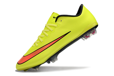 Nike Mercurial Vapor 10 FG Football Boots - Yellow/Black/Red