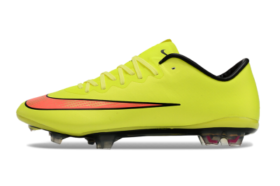 Nike Mercurial Vapor 10 FG Football Boots - Yellow/Black/Red