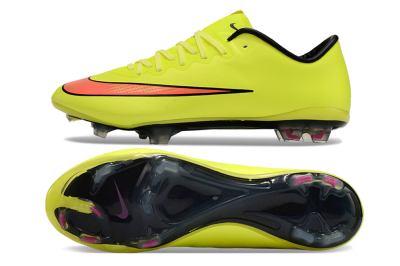 Nike Mercurial Vapor 10 FG Football Boots - Yellow/Black/Red
